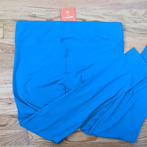 Merrell Entrada Dragonfly Blue Ankle Tights Women's Size Large NWT - Picture 4 of 4